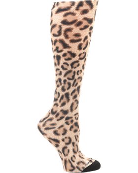 Leopard Nurse Mates Compression 360 Sock